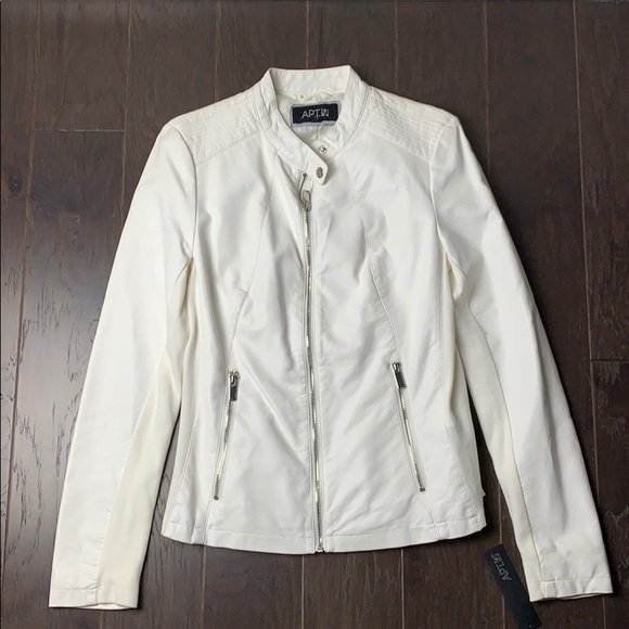 Apt. 9 Jackets & Blazers - APT9 Faux Leather Jacket